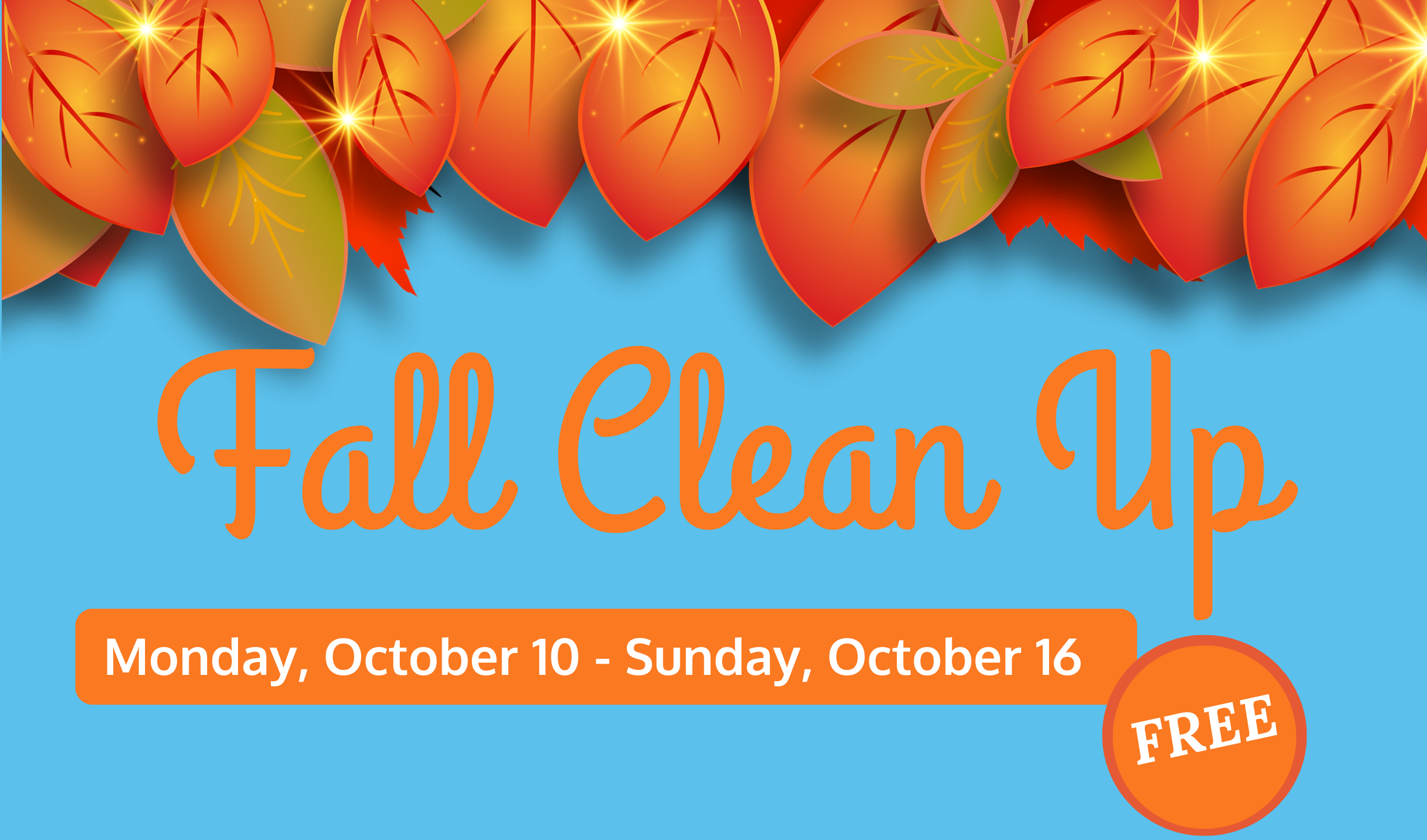 2022 Fall Clean Up Program City Of Florence